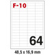Etikete ILK 48,5×16,9mm pk100L Fornax F-10