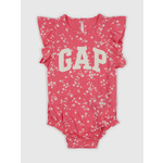 GAP Baby flowered body - Girls siva, roze