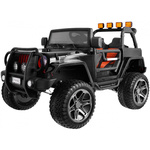 Auto na akumulator Monster Jeep 4 x 4 - DVOSJED - crni
