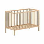 Dječji krevet od masivnog bora 60x120 cm u prirodnoj boji DINO – Vipack