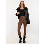 Leggings-NM-LG-TR1853.23-brown smeđa