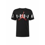 Jordan Tehnička sportska majica vatreno crvena / crna / bijela