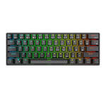 Royal Kludge RK61 RGB mehanička tipkovnica, braun/crvena/smeđa