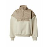 Abercrombie & Fitch Flis jakna bež / taupe siva