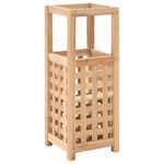 vidaXL Stalak za kišobrane od masivne orahovine 18 x 18 x 50 cm
