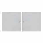 Bijela vrata za modularni sustav polica 2 kom 32x33 cm Mistral Kubus - Hammel Furniture