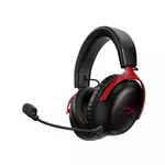 HP HyperX Cloud III gaming slušalice, 3.5 mm/USB/bežične, crna/crno-crvena/crvena, 100dB/mW, mikrofon
