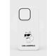 Etui za telefon Karl Lagerfeld iPhone 14 Pro 6,1'' boja: bijela - bijela. Etui za telefon iz kolekcije Karl Lagerfeld. Model izrađen od sintetičkog materijala.