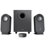 Logitech Z407 zvučnici, 2.1/5.0, 10W/20W/40W/80W, bežični, bluetooth, crni/sivi USB