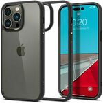 Maskica za mobitel Spigen Crystal Hybrid, za Apple iPhone 14 Pro Max, crna