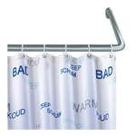 Univerzalna kutna šipka za tuš zavjesu Wenko Shower Curtain Rod