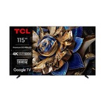 TCL 115X955 Max televizor, 115" (292 cm), LED/QLED, Mini LED, Ultra HD, Google TV