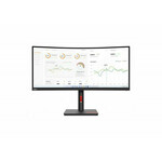 Lenovo ThinkVision T34w-30 monitor, IPS/VA, 34", 21:9, 3440x1440, 60Hz, pivot, USB-C, HDMI, Display port, USB