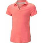 Puma Girls Cloudspun Coast Polo Loveable Heather 152