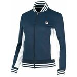 Ženski sportski pulover Fila Jacket Georgia - peacoat blue/white stripes