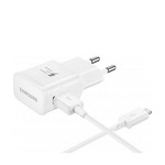 Punjač za telefone Samsung EP-TA20EWE s kablom USB-C, originalni, bel, 2A