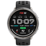 Amazfit Active 2 pametni sat, Black Sport Silicone