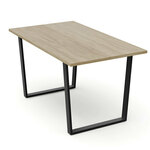 Blumfeldt Blumfeldt Bearsdon, blagovaonski stol s metalnim nogama, 140 x 80 cm