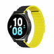 DuxDucis® Magnetni Remen za Samsung Galaxy Watch 3 45mm/S3/Huawei Watch Ultimate/GT3 SE 46mm (22mm) - (LD Version) Crno žuti