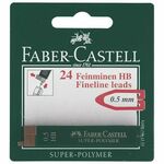 MINE 0,5MM HB SUPER POLYMER PK2 FABER CASTELL BLISTER