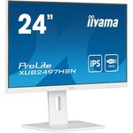 Iiyama ProLite XUB2497HSN-W1 monitor, IPS, 23.8"/24", 16:9, 1920x1080, 100Hz, pivot, USB-C, HDMI, Display port, USB