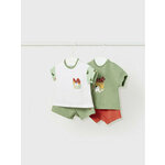 Mayoral Set 2 majice i kratke hlače 1629 Šarena Regular Fit