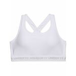 UNDER ARMOUR Sportski grudnjak siva / bijela