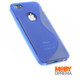 Iphone 5 plava silikonska maska