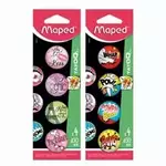 Magneti Tatoo set od 4 komada fi 30mm Maped boja sortirano MAP530010