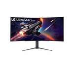 LG UltraGear 45GR95QE monitor, OLED, 21:9, 3440x1440, 240Hz, HDMI, Display port, USB