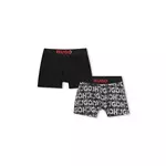 HUGO Set od 2 para bokserica G00326 S Crna