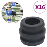 vidaXL Zaustavljači za stolni nogomet za šipku od 15,9/16 mm 16 kom