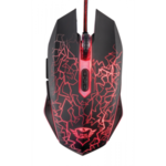 Trust GXT 105 Izza gaming miš, optički, žični, 2400 dpi, 28 IPS, 8G, 8ms, 125 Hz, crni