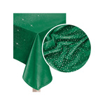 Edoti Velor tablecloth Shiny zelena