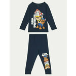 NAME IT Pidžama 13235475 Tamnoplava Regular Fit