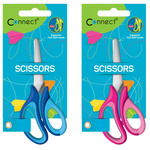 Škare školske 13cm oble s mjerilom Soft Connect sortirano blister