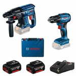 BOSCH Professional set akumulatorskog alata GBH 180-LI + GSR 185-LI (0615990N20)