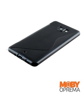 HTC u ultra crna silikonska maska