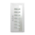 PVC ulazna vrata SAMOPEV LUXY 70 100x210 INOX L