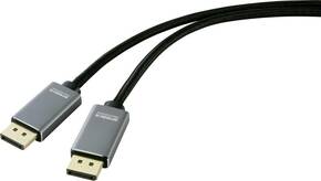 SpeaKa Professional DisplayPort priključni kabel DisplayPort utikač