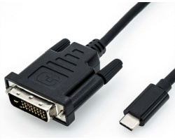 Roline USB-C - DVI kabel
