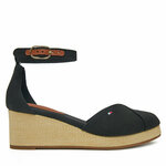 Espadrile Tommy Hilfiger FW0FW08657 Crna