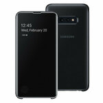Original maskica Samsung Galaxy S10e Clear view cover crna