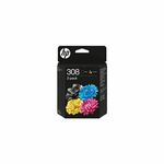 SUP INK HP 6L6S6UE 308 Black/Tri-Color Combo 2-Pack