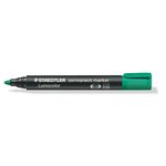 Marker permanentni 2mm Staedtler Lumocolor 352 okrugli vrh zeleni