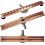 Tuš kanalica REA Neox Slim pro Brushed Copper 100