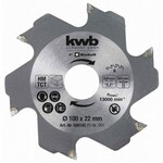 KWB glodalo 100x22x3,8 mm 6Z za TC-BJ 900