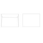 KUVERTE B6 BT strip 125x176 100/1