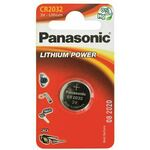 Panasonic CR2032 baterija, Lithium Coin, 220mAh, 3V, oznaka modela CR-2032EL/1B