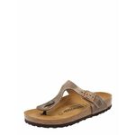 BIRKENSTOCK Natikače s potpeticom 'Gizeh' smeđa